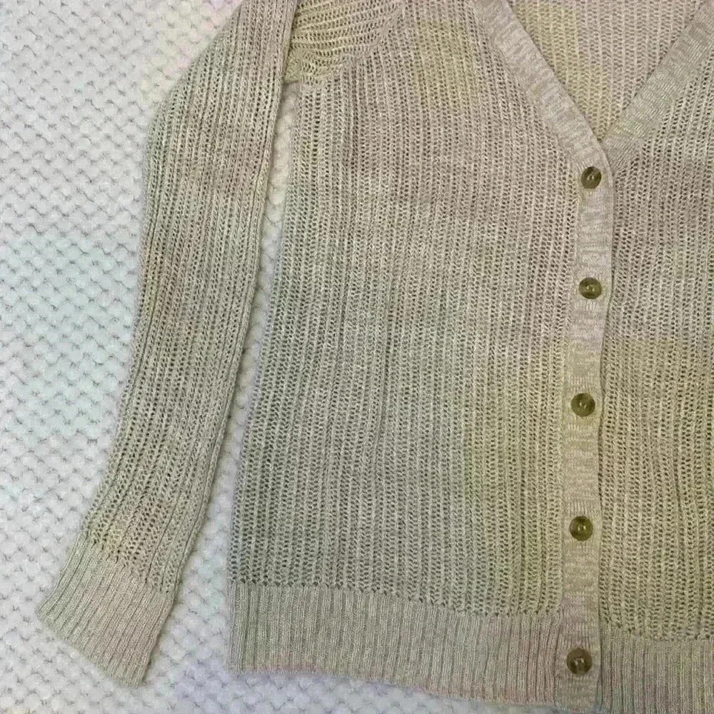 BDG knit cardigan sz L lightweight casual boho bohemian fall - Picture 5 of 7
